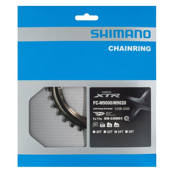 SHIMANO Kettenblatt XTR FC-M9000, FC-M9020 34 Z&auml;hne