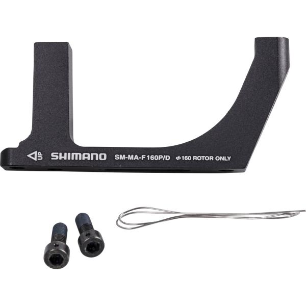 SHIMANO Scheibenbremsadapter Vorne PM FM (Flat Mount) 160 mm