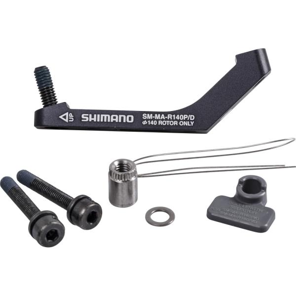 SHIMANO Scheibenbremsadapter Hinten PM FM (Flat Mount) 140 mm