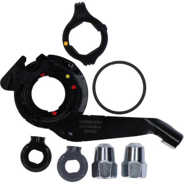 SHIMANO Kleinteile f&uuml;r ALFINE 8-Gang SM-S7000-8, Schalteinheit, Verdrehsicherung, Mutter