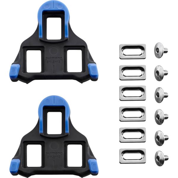 SHIMANO Schuhplatten SM-SH12 SPD-SL blau