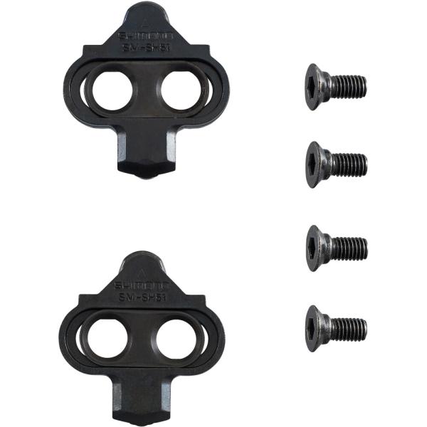 SHIMANO Schuhplatten SM-SH51 SPD ohne Gegenplatte
