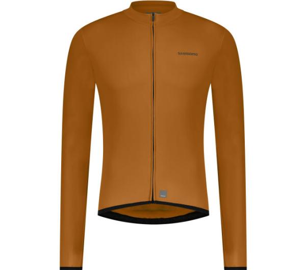 SHIMANO VERTEX Thermal Long Sleeve Jersey Bronze S