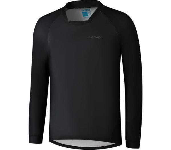 SHIMANO PARCO (Myoko) Long Sleeve Jersey Warm SCHWARZ S