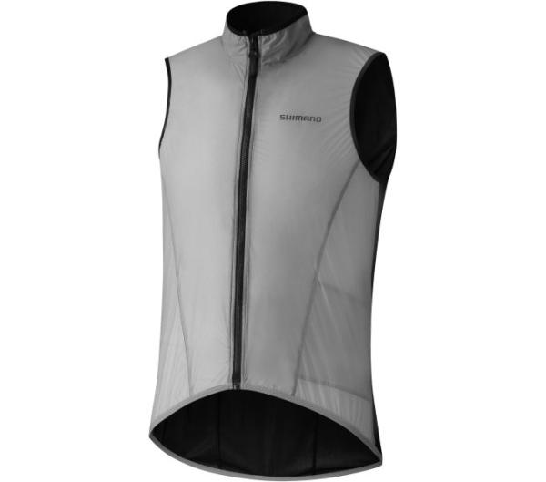 SHIMANO BEAUFORT Wind Vest Light GRAU L
