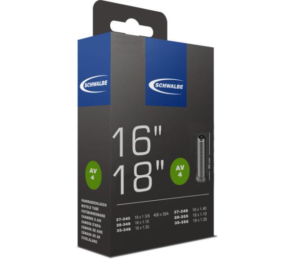 Schwalbe SCHWALBE SCHLAUCH AV4 28/37-340/355 40mm