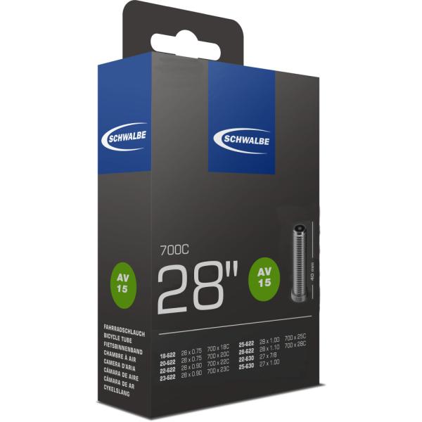 Schwalbe SCHLAUCH AV15 18/28-622/630 40mm