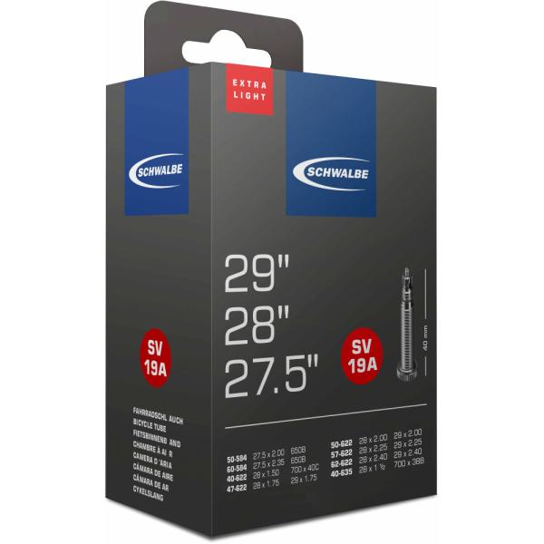 Schwalbe SCHLAUCH SV19A EXTRA LIGHT 40/62-584/635 40mm