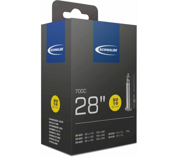 Schwalbe SCHWALBE SCHLAUCH SV16 28/32-622/630 60mm