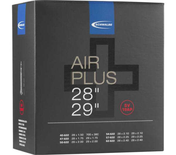 Schwalbe SCHWALBE SCHLAUCH SV19AP AIR PLUS 40/62-622 40mm