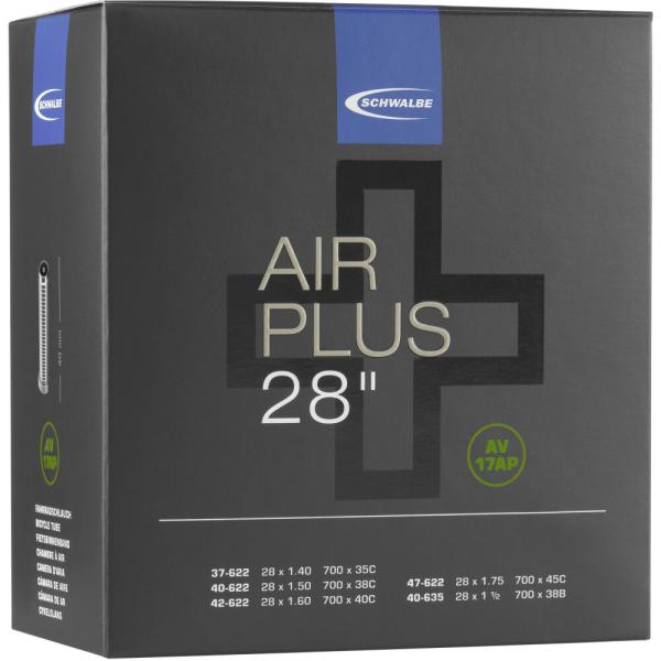 Schwalbe SCHLAUCH AV17AP AIR PLUS 37/47-622/635 40mm