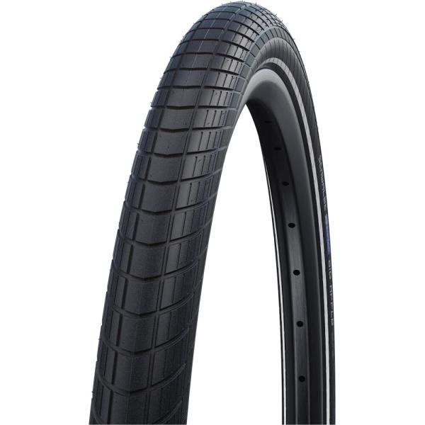 Schwalbe DRAHTREIFEN BIG APPLE Performance Line RaceGuard 55-559 Schwarz/Reflex