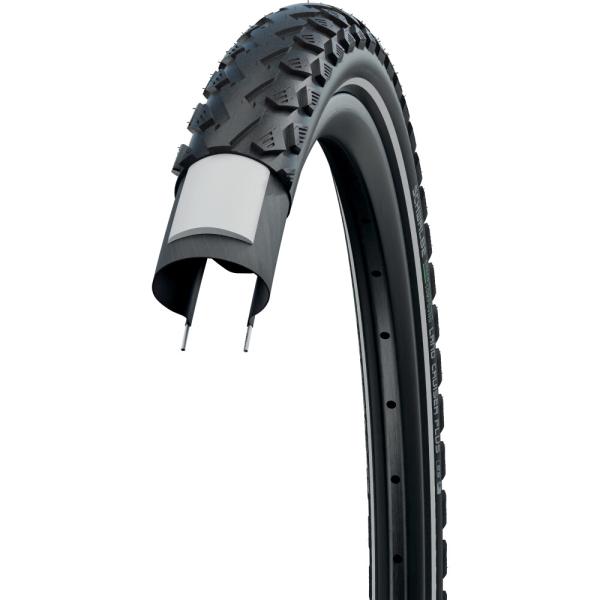 Schwalbe DRAHTREIFEN LAND CRUISER PLUS ActGreen Compound PunctureGuard 50-507 Schwarz/Ref