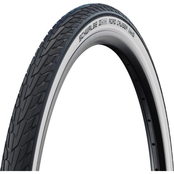 Schwalbe DRAHTREIFEN ROAD CRUISER ActGreen Compound K-Guard 42-622 Wei&szlig;wand/Reflex