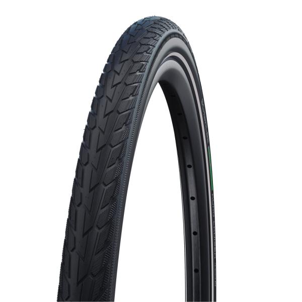 Schwalbe DRAHTREIFEN ROAD CRUISER ActGreen Compound K-Guard 47-622 Schwarz/Reflex