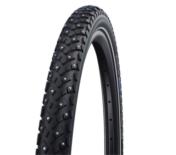 Schwalbe SCHWALBE DRAHTREIFEN MARATHON WINTER PLUS    55-406 Schwarz/Reflex