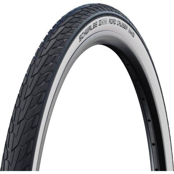 Schwalbe DRAHTREIFEN ROAD CRUISER Active Line SBC K-Guard 28/32-630 Schwarz/Wei&szlig;wand