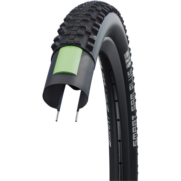 Schwalbe DRAHTREIFEN SMART SAM PLUS Performance Line GreenGuard DD 54-622 Schwarz Reflex