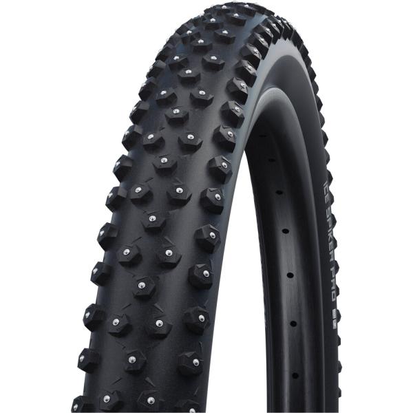 Schwalbe FALTREIFEN ICE SPIKER PRO Performance Line WiC RaceGuard DD 57-622 Schwarz