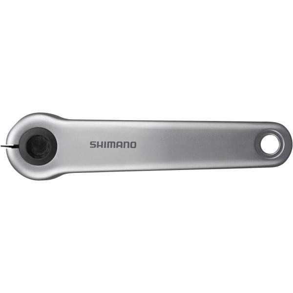 SHIMANO Kurbelarm SHIMANO E-BIKE SYSTEMS FC-E6100 rechts 175 mm Silber