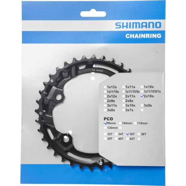 SHIMANO Kettenblatt DEORE FC-M4100 36 Z&auml;hne