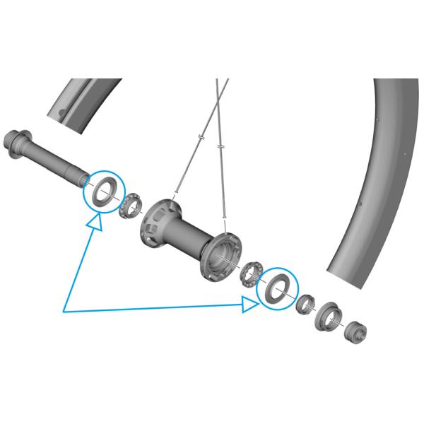 SHIMANO Dichtring WH-R9270