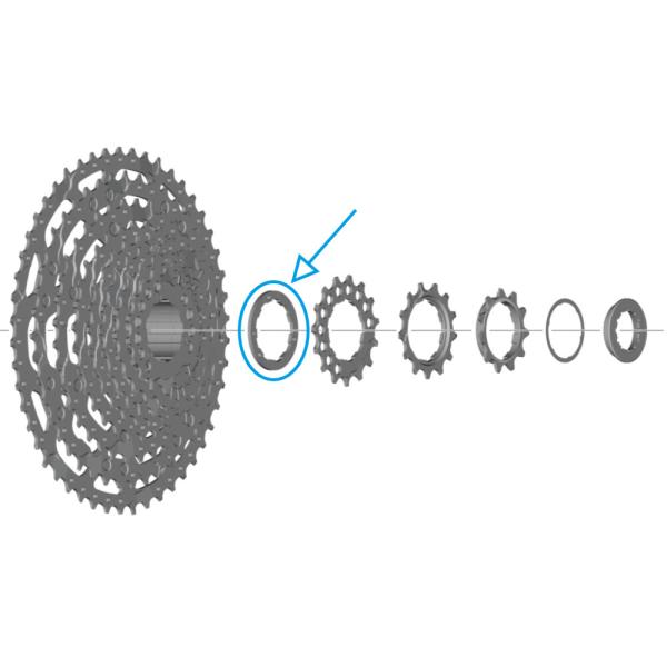SHIMANO DISTANZRING CS-LG600