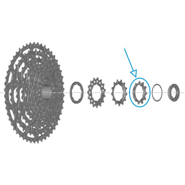 SHIMANO Ritzel f&uuml;r CS-LG600 11 Z&auml;hne