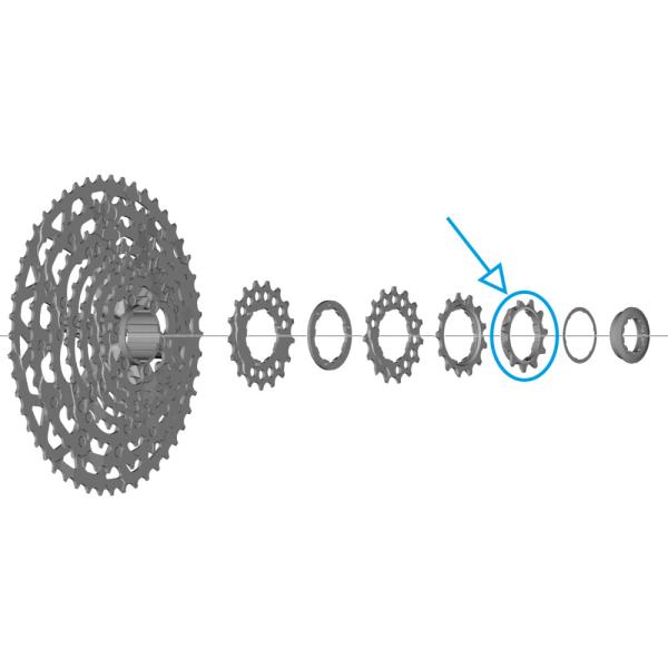 SHIMANO Ritzel f&uuml;r CS-LG700 11 Z&auml;hne