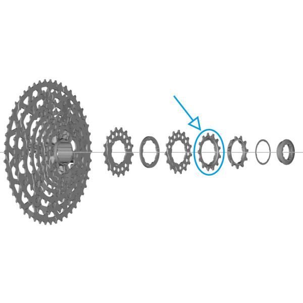 SHIMANO Ritzel f&uuml;r CS-LG700 13 Z&auml;hne