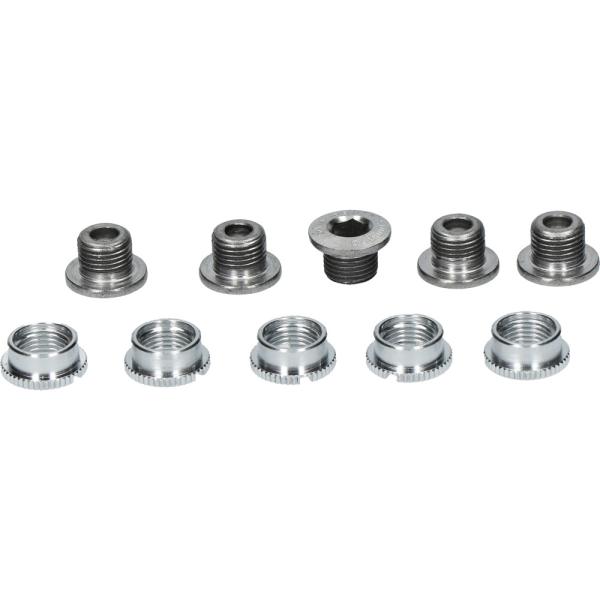 SHIMANO KETTENBLATTSCHRAUBEN +MUTTER 5