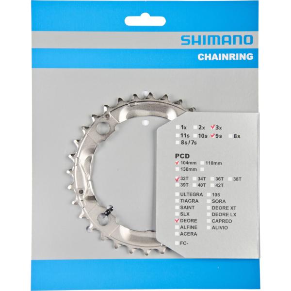 SHIMANO Kettenblatt DEORE FC-M531, FC-M532, FC-M533, FC-M542 32 Z&auml;hne