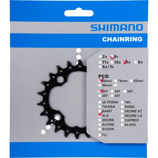 SHIMANO Kettenblatt DEORE FC-M617/667/660 22 Z&auml;hne