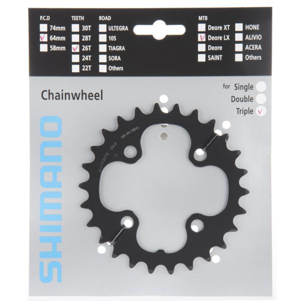 SHIMANO Kettenblatt SLX FC-M660 26 Z&auml;hne