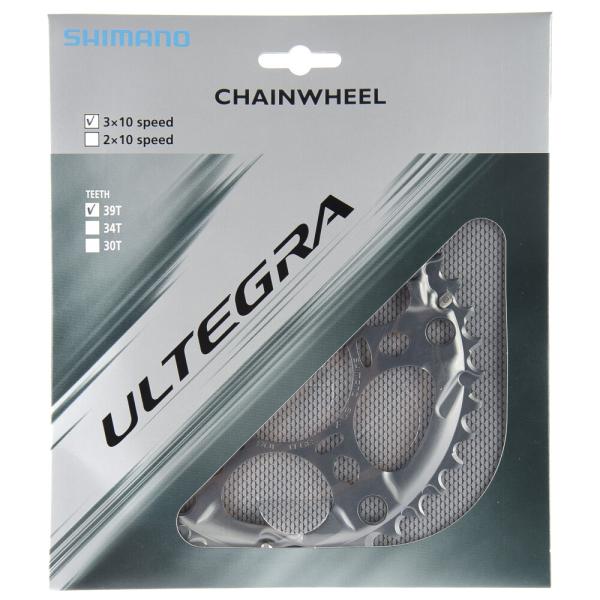 SHIMANO Kettenblatt ULTEGRA FC-6703 39 Z&auml;hne Silber