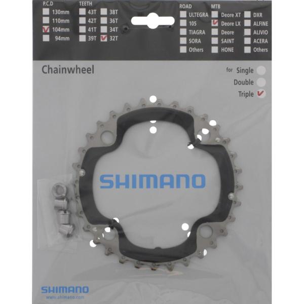 SHIMANO Kettenblatt SLX FC-660-10 32 Z&auml;hne
