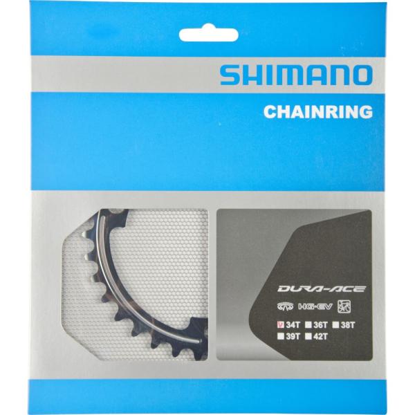 SHIMANO Kettenblatt DURA-ACE FC-9000 34 Z&auml;hne Schwarz