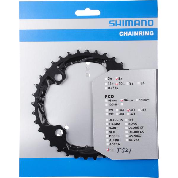 SHIMANO Kettenblatt FC-T521 36 Z&auml;hne