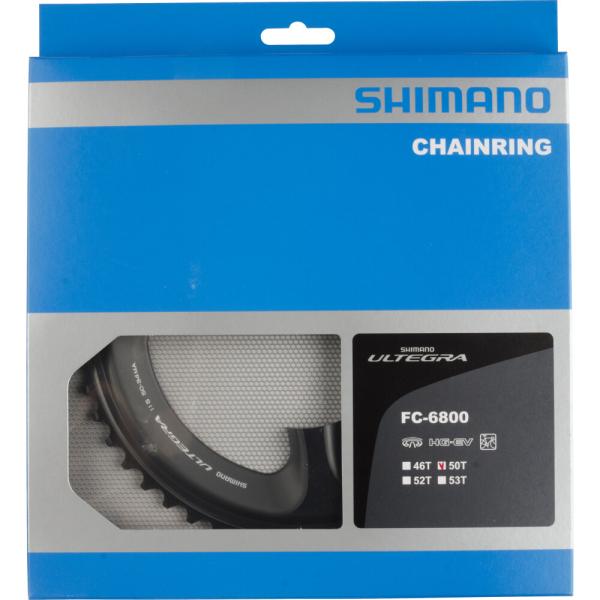 SHIMANO Kettenblatt ULTEGRA FC-6800 50 Z&auml;hne Grau