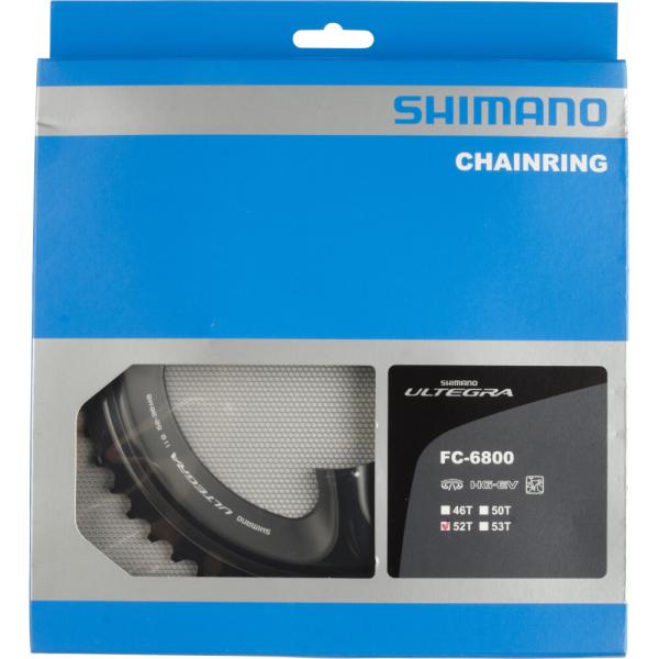 SHIMANO Kettenblatt ULTEGRA FC-6800 52 Z&auml;hne Grau