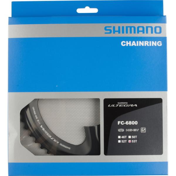 SHIMANO Kettenblatt ULTEGRA FC-6800 53 Z&auml;hne Grau