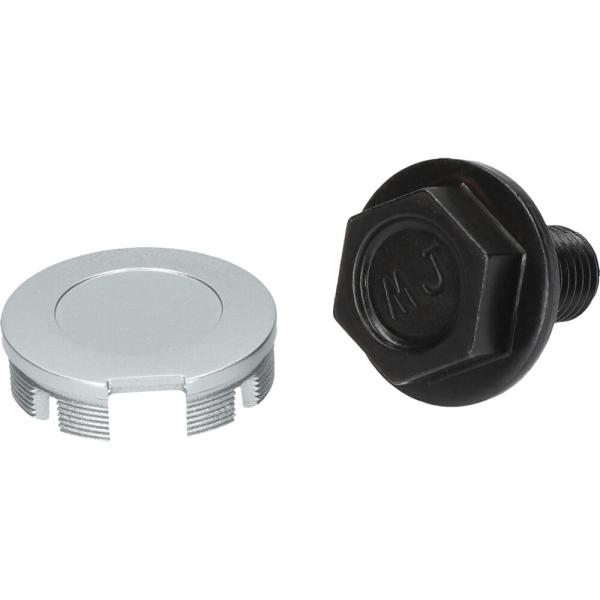 SHIMANO Kurbelbefestigungsschraube FC-6000 Silber inkl. Abdeckkappe