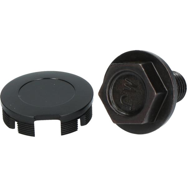 SHIMANO Kurbelbefestigungsschraube FC-6000 Schwarz inkl. Abdeckkappe