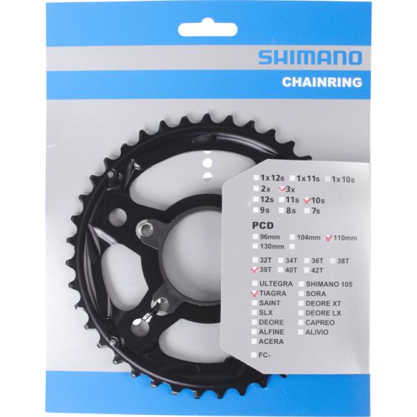 SHIMANO Kettenblatt TIAGRA FC-4703 39 Z&auml;hne Grau