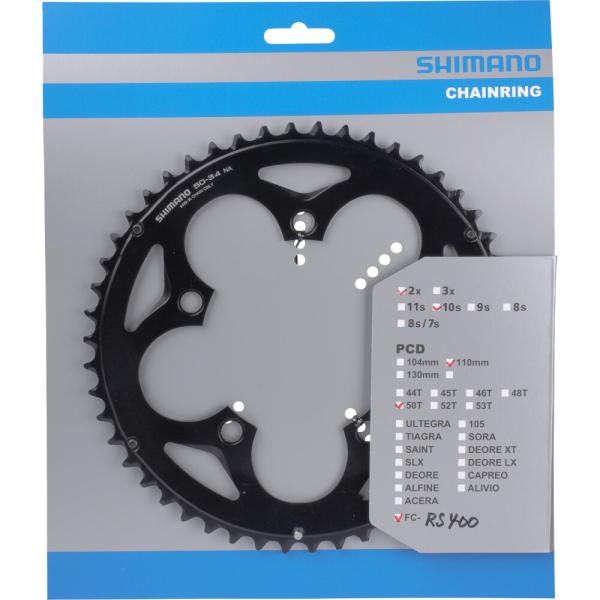 SHIMANO Kettenblatt FC-RS400 50 Z&auml;hne