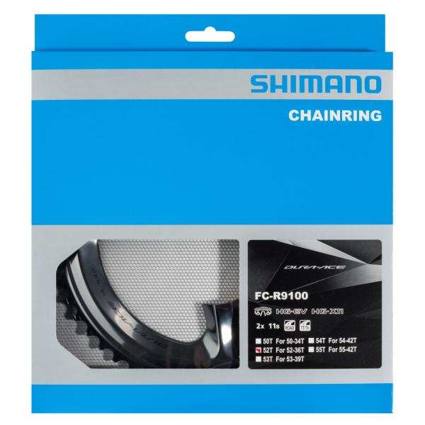 SHIMANO Kettenblatt DURA-ACE FC-R9100 52 Z&auml;hne