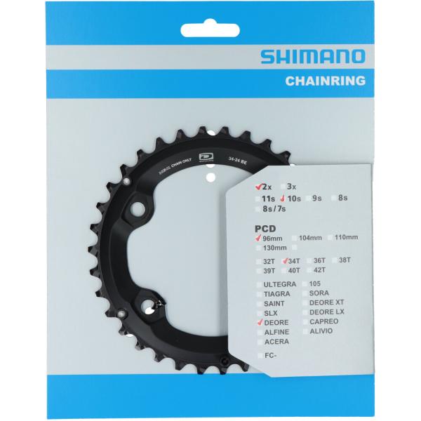SHIMANO Kettenblatt DEORE FC-M6000-2 34 Z&auml;hne