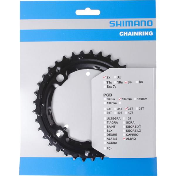 SHIMANO Kettenblatt FC-M4000, FC-M4050 36 Z&auml;hne (AC)