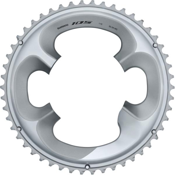SHIMANO Kettenblatt 105 FC-R7000 50 Z&auml;hne Silber