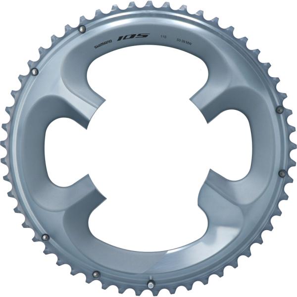 SHIMANO Kettenblatt 105 FC-R7000 53 Z&auml;hne Silber